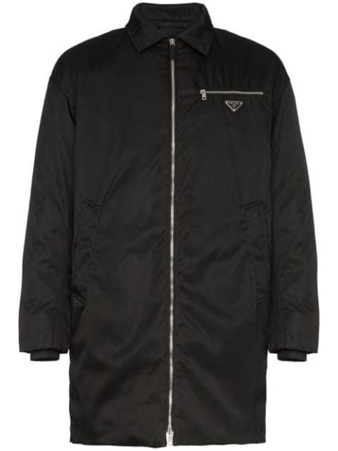 trench prada nero|Prada Trench Coats for Men .